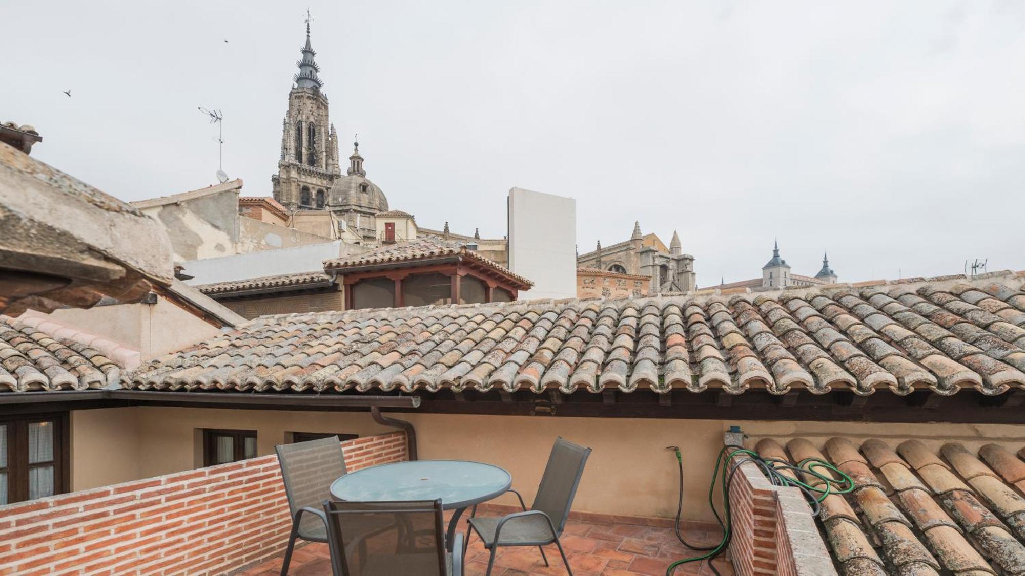 Apartamentos Las Teresitas Junto A La Catedral Толедо Номер фото